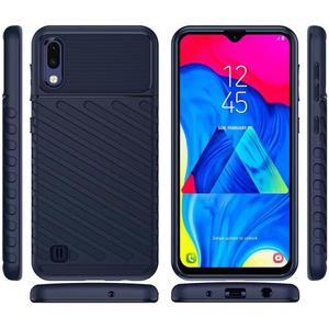 Phone Case for Galaxy A10 Case, Samsung M10 Case, SM-A105F Case Shockproof Cover TPU Protective Cases Anti-Scratch Military Grade Cover for Samsung Galaxy A10 Blue