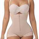 M MYODRESS Fajas Colombianas Moldeadora Tummy Control Faja Body Shaper Post Surgery Compression Garment Butt Lifter Shapewear Medium