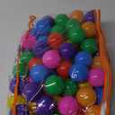 Vanland Ball Pit Balls for Baby and Toddler Phthalate Free BPA Free Crush Proof Plastic - Multicolored Pit Balls in Reusable Play Toys for Kids with Storage Bag (Bright colors)