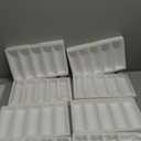 Only18 Pack 5.9" Tall x 1.8" Diameter Clear Glass Cylinder Vases - Multi-Use Flower Vase, Hurricane & Floating Candle Holders for Wedding Centerpieces, Home Decor, Table Displays (20)