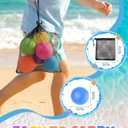Reusable Water Balloons 6 Pcs, Quick-Fill Summer Water Toys for Pool Parties & Outdoor Beach Backyard Games, Durable Splash Balls for Kids