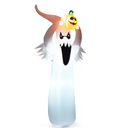  6-ft Pre-Lit White Ghost Inflatable for Indoor/Outdoor Halloween Decorations