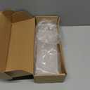 Floating Shoe Display Shelves Wall Mount Set of 6, Clear Acrylic Floating Sneaker Shelves, 8 x 3 Inch Acrylic Shoe Shelf for Wall, Shoe Display Shelf for Bedroom Hallways Sneaker Collections