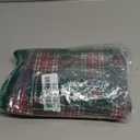 Green Buffalo Plaid Christmas Tartan Table Runners 72 Inches Long, Farmhouse Christmas Checkered Table Runner for Dining Room with Washable Woven Fabric, Vintage Kitchen Decor for Winter Holiday (72" x 13" (Pack of 1))