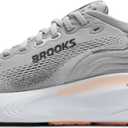 Brooks Women’s Adrenaline GTS 25 Supportive Running & Walking Shoe - Grey/ Blackened Pearl/ Coral - 10 Wide