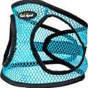Bark Appeal Teal Netted Step-in Dog Harness for Small-Medium Pets  Updated Sizing, Remeasuring is Essential  Soft Netted Mesh  Anti-Choke with Adjustable Strap & Heavy Duty Clip  XS (XS (11.5-13 Chest))