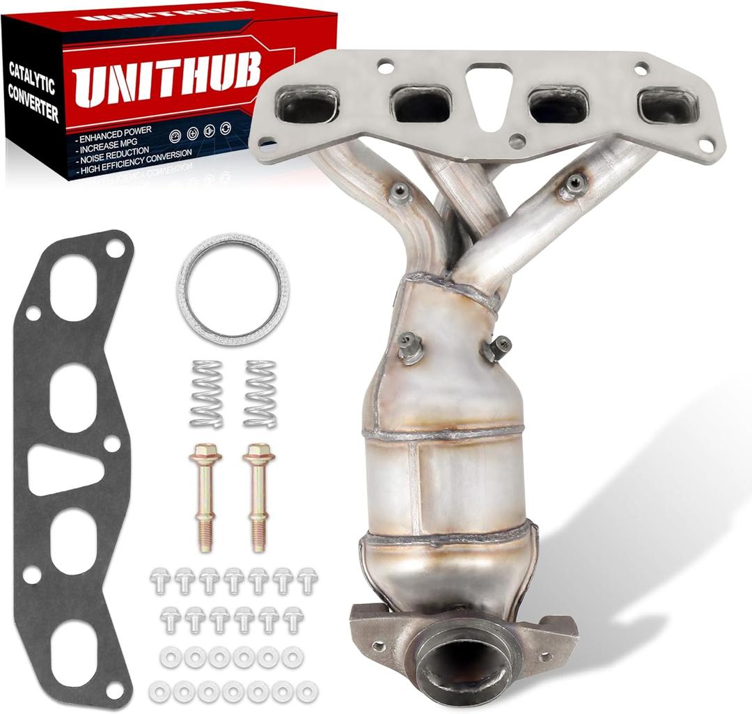 Exhaust Manifold Catalytic Converter Front 674659 40810 Compatible for Nissan Altima Sentra 2.5L 2002 2003 2004 2005 2006 Direct Replacement (EPA Compliant)
