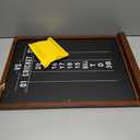 Play Platoon Dart Scoreboard & Darts Holder Wall Mount - Wood Score Board, Professional Darts Accessories, Dart Holder