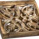 Ornate Wood Carved Bible/Missal Stand