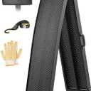 LEMNISCATE Motorcycle Ramps, 89"x12" Portable Loading Ramps for Pickup Trucks 750 LBS Capacity 7.5FT Aluminum Folding Ramps with Handle & Buckle for ATVs, Lawn Mowers, UTVs, Bike, 1PCS, Black