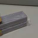 Utoplike Bamboo Drawer Dividers Large, Gray Kitchen Drawer Organizers Adjustable, Spring Loaded, Works in Dresser, Bathroom, Bedroom, Desk, 4 pcs, 2.4" H