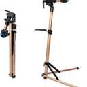 Bike Repair Stand -Shop Home Bicycle Mechanic Maintenance Rackbike rack (goldentwo legs)