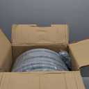 Liquid-Tight Conduit 3/4 150ft, Electrical Conduit w/UL Certification, Flexible Conduit with 5 Straight and 5 90-Degree Conduit Connector Fittings Gray