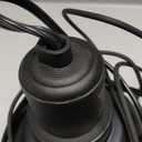 DXOPHIEX 5.5inch deep Reptile Light Fixture Reptile Heat lamp with Thermostat, max 100W Fixture with 100W Ceramic Heat Emitter for Turtle, Frog, Gecko, Snake, Lizard, Bearded Dragon