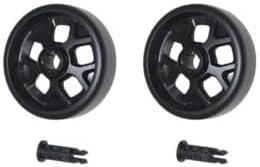 (2) Upright Vacuum Wheel & Axle Compatible with 1608223 Part