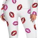 Women's Sexy Bodycon Romper Butt Button Back Flap Onesie Pajamas Bodysuit One Piece Jumpsuit (L)