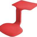 ECR4Kids The Surf Portable Lap Desk, Flexible Seating, Red