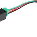 AUX Battery Push Button Switch with Connector Wire for Toyota Landcruiser 4Runner / Car Interior LED on Off Switch Panel