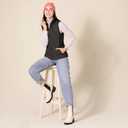 Amazon Essentials Womens Lightweight Water-Resistant Packable Puffer Vest (X-Large, Black)