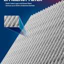 KAX Premium Cabin Air Filter with Dual Active Carbon, CF10936 Replacement for BMW X5 2007 2008 2009 2010 2011 2012 2013 2014 2015 2016 2017 2018 2019, X6 2008-2019, Passenger Compartment Air Filter