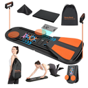 Pilates Board - Pilates Reformer Set, Portable and Foldable Pilates Board for Home Workout, Multifunctional Pilates Board for Women, Pilates Reformer Machine for Home Exercise