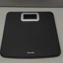 Taylor Digital Bathroom Scale, Body Weight Scale 400 LB Capacity, Carbon Fiber Anti-Slip Mat, 11.8 x 11.8 Inch Platform, Black