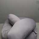 Momcozy Pregnancy Pillow with Cooling Cover, Dreamlign U Pro Maternity Pillow with Adjustable Leg Pillow - Support for Back, HIPS, Belly, Legs for Pregnant Women, 50-72 Inch Full Body Pillow, Grey