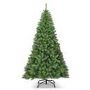 6FT PVC Christmas Tree 1000 Tips Hinged Solid Metal Legs