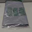 Blissful Diary Baby Splat Mat for Under High Chair, 50.4 x 50.4 Inch Wipeable Splash Mat, Waterproof and Washable, Anti-Slip Floor Protector, Gray (Grey)