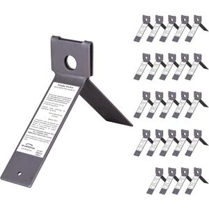Guardian Fall Protection 00710 Snappy Disposable Anchor For Any Pitch Roof with 25 Nails