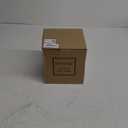 Eywamage 3 Wick Clear Glass Flameless Candle with Remote, Large Flickering LED Battery Pillar Candle  6" H 6"