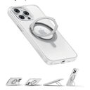 Anker Ultra Magnetic for iPhone 15 Pro Max Case with Sturdy 360° Ring Stand, Military-Grade Shockproof iPhone 15 Pro Max Kickstand Compatible with MagSafe(Clear)