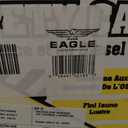 Eagle 5 Gallon Type I Yellow Safety Gas Can for Diesel | Flame Arrester, Self-Closing Lid, and F-15 Funnel, Made in the USA, Galvanized Steel Flammable Storage Can, UI50FSY