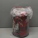 Christmas Red 5x7 Area Rugs for Living Room, Black Plaid Reindeer Xmas Tree Silhouette Non Slip Floor Mat Washable Low-Profile Indoor Carpet for Bedroom, Dining Room, Bathroom