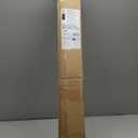 Amazon Basics Room Darkening Double Curtain Rod, 48" to 88", Black, Easy to Install