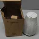 InnoGear Essential Oil Diffuser, Ultrasonic Diffusers for Home Aromatherapy Humidifier for Bedroom Room 7 Colors LED 2 Mist Mode Auto Off, White Grey