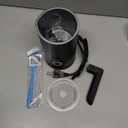 Milk Frother Electric, 4-in-1 Milk Frother and Steamer for Latte, Cappuccino, Hot & Cold Milk Froth Maker, Automatic Milk Steamer and Frother, Quiet One-Touch Operation, Easy to Clean