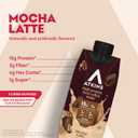 Atkins Mocha Latte Iced Coffee Flavored Protein Shake, High Protein, Low Glycemic, Low Carb and Low Sugar Shakes, Keto-Friendly, 12 Pack (EXP 01/15/27)