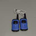 Rechargeable Kids Walkies Talkies Toys: 2 Pack Kids Walkie Talkies Christmas Birthday for 3 4 5 6 7 8 Year Old Boys Grandkids Stocking Stuffers Toys for 3-5 5-7 Year Old Boy Camping Outdoor (Blue)