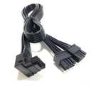 Angled 12VHPWR 600W PCIe 5.0 Dual 8 Pin to 16 Pin 12+4 Pin Power Cable for RTX 4090 4080 3090TI 4070Ti Graphics Card GPU, ONLY for Corsair Power Supply (Type A)