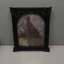 11x14 Vintage Picture Frame, Antique Black Ornate Arched Photo Frame for Wall Hanging or Tabletop Display, Retro Gothic Home Decor, Photo Gallery Art