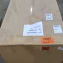 Casa Andrea Modern 3-Piece Microfiber and Faux Leather Sofa and Ottoman Set, 103" W (Beige)