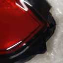 Full Led Taillight Assembly for 2024 2025 2026 Toyota Tacoma OE Factory Style Red w/o Tailgate Switch Tail Rear Brake Light Lamp Left Driver Side,Chrome Housing Clear Lens