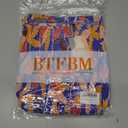 BTFBM Womens Spring 2026 Casual Maxi Dresses Short Sleeve Smocked Tiered Floral Boho Long Beach Dress with Pockets (M)