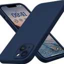 CellEver Heavy-Duty Silicone Case for iPhone 14 [Camera Protection] [Anti-Oil Coating] Military Drop Protection, Soft Scratch-Free Interior, Navy Blue