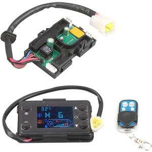 12V/24V Diesel Heater Control Board with LCD Display and Remote Control, Compatible with 3KW, 5KW, 8KW Air Diesel Heaters(12V)