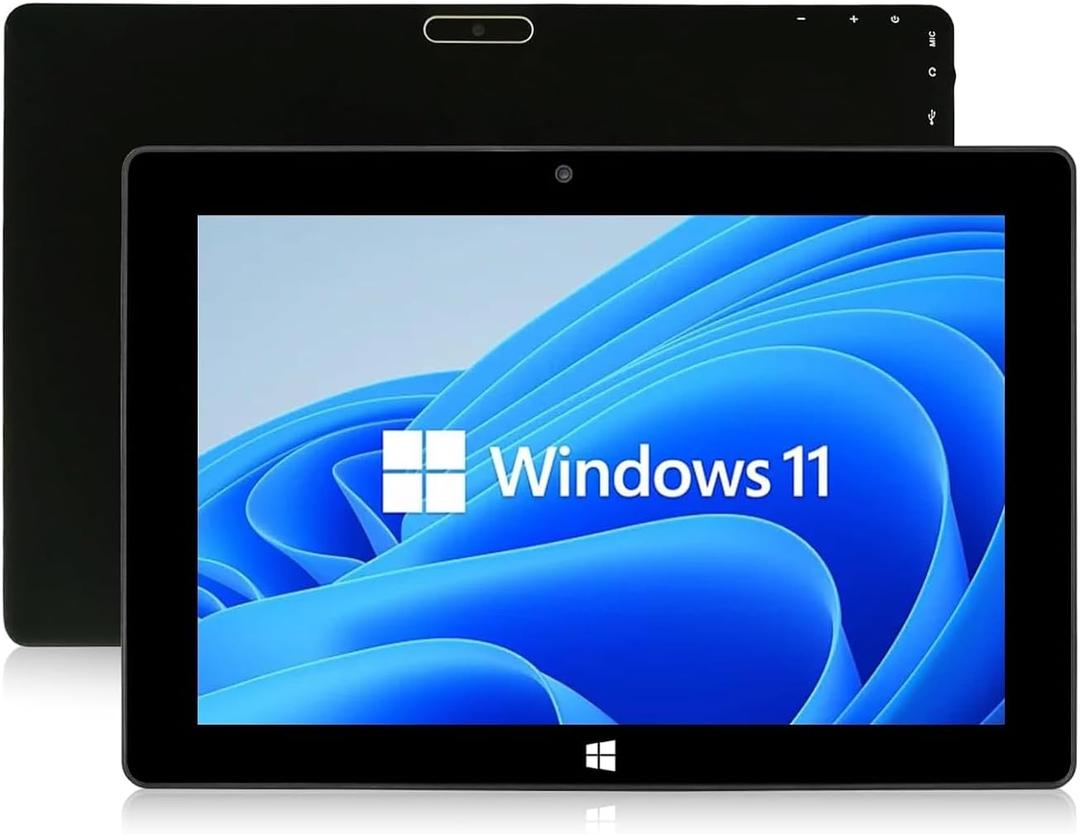 10.1" Windows Tablet Touchscreen Tablets Computer 6GB RAM 128GB ROM, 2.4G+5G WiFi, Intel Processor, USB 3.0, Micro HDMI, 6000MAH Battery, Dual Cameras, Bluetooth 5.0