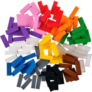 Strictly Briks Classic Bricks Stackers, Building Creative Play Set, 100% Compatible with All Major Brick Brands, 12 Colors, 120 Pieces, 2x2 Pegs