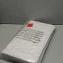 Clouds Premium Bath Rug - Ultra-Soft Flannel & Memory Foam Bath Mat, Non-Slip Backing for Bathroom Safety, Absorbent Floor Mat - 21 x 34 Inches (White)