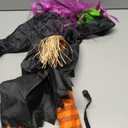 Betty Bash Crashing Witch Into Tree,Halloween Haunted Yard or House Prop Decoration, Halloween Party Supplies for Indoor Outdoor Patio Lawn Garden Decor